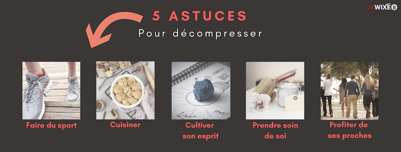 astuces décompresser travail